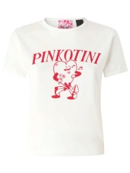 pinko t-shirt intenso λευκο με σταμπα