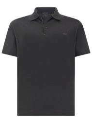 paul&shark polo logo metallic pin logo μαυρο