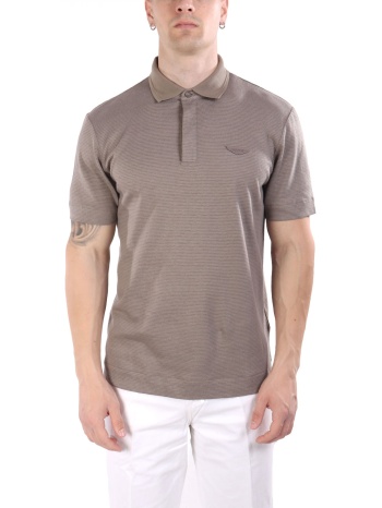 boss polo c-parris 248_αμ γκρι