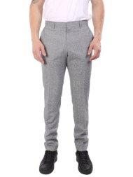 boss παντελονι μικροσχεδιο chino slim fit h-genius-253 μπλε