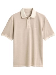 gant μπλουζα κμ 200 coffee bean sunfades polo μπεζ