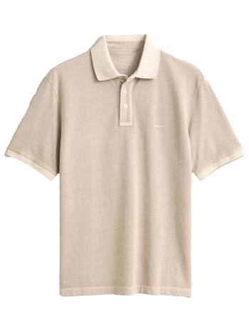 gant μπλουζα κμ 200 coffee bean sunfades polo μπεζ