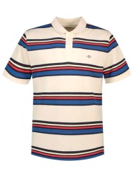 gant μπλουζα κμ 119 ivory polo ριγε