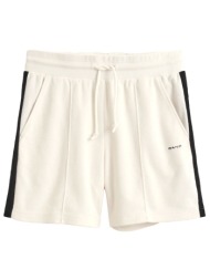 gant σορτς 119 ivory towelling κρεμ