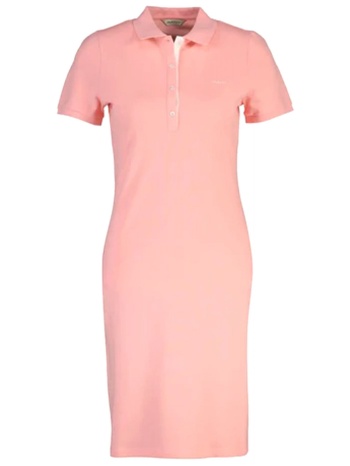 gant φορεμα 663 fragola contrast pique σομον