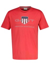 gant μπλουζα κμ 641 desert rose t-hirt sheld κοραλι