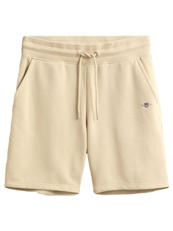 gant σορτς 200 coffee bean cotton μπεζ