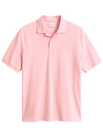 gant μπλουζα κμ 666 soft pink tone ss polo ροζ