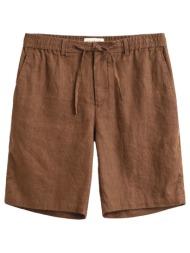 gant σορτς 229 toffee λινο καφε