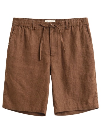 gant σορτς 229 toffee λινο καφε