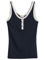 gant μπλουζα χμ 433 evening blue τιραντα μπλε