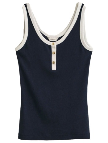 gant μπλουζα χμ 433 evening blue τιραντα μπλε