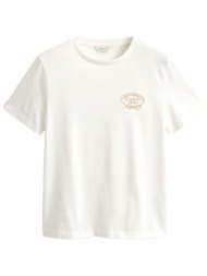 gant μπλουζα κμ 113 eggshell rope graphic t-shirt λευκο