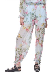 liu-jo παντελονι floral c-thru εσωτερικο σορτς δεσιμο κατω σιελ