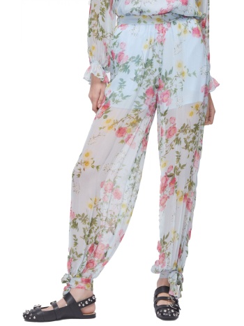 liu-jo παντελονι floral c-thru εσωτερικο σορτς δεσιμο κατω