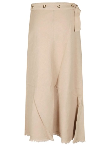 pinko φουστα hebe skirt μπεζ