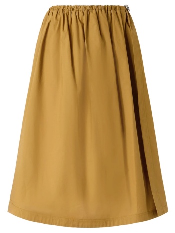 pinko φουστα calimera skirt μπρονζε