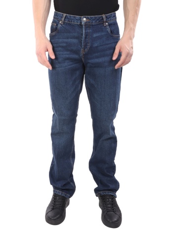 richmond x παντελονι jeans hanga(slim) logo μπλε