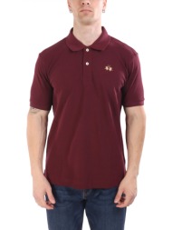 la martina polo pique logo μπορντω