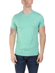 u.s.polo assn t-shirt crew neck logo mick τυρκουαζ