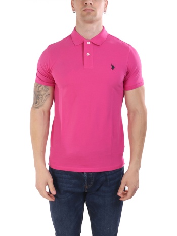 u.s.polo assn polo king logo φουξια
