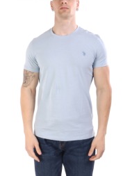 u.s.polo assn t-shirt crew neck logo mick σιελ