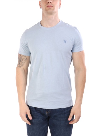 u.s.polo assn t-shirt crew neck logo mick σιελ