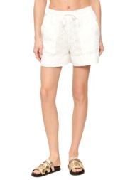 pinko σορτς liz short pants λευκο
