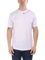 richmond x t-shirt fyami logo λευκο