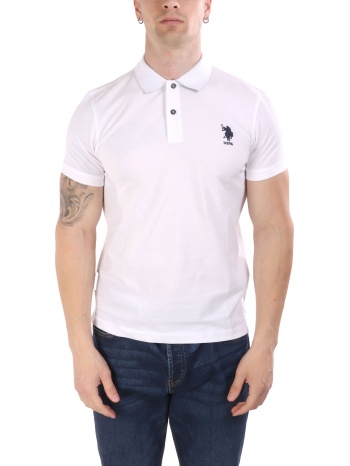 u.s.polo assn polo flyn logo λευκο