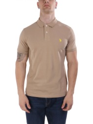 u.s.polo assn polo king logo πουρο μπεζ