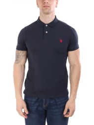 u.s.polo assn polo king logo μπλε