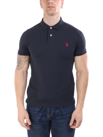 u.s.polo assn polo king logo μπλε