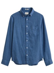 gant ποyκαμισο μμ 442 storm blue