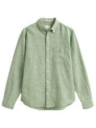 gant ποyκαμισο μμ 354 dark military green