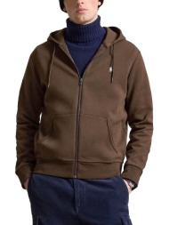 ralph lauren φουτερ ziphood logo καφε