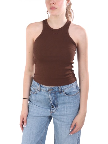pinko φανελακι bacardi tank top καφε