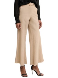 pinko παντελονι leila trousers ζωνη μπεζ