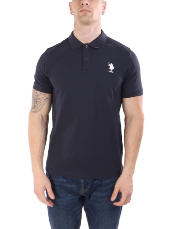 u.s.polo assn polo flyn logo μπλε