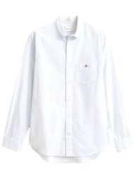 gant ποyκαμισο μμ 455 light blue bancer ριγε σιελ