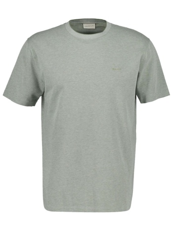 gant μπλουζα κμ 379 bark green mel