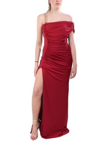 allure evening φορεμα maxi ανοιγμα κατω μπορντω