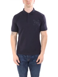 richmond x polo tachila regular fit logo μπλε