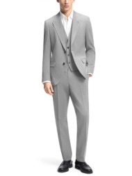 hugo κουστουμι με γιλεκο margotto slim fit henry getlin 242v2x σιελ