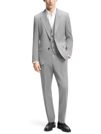 hugo κουστουμι με γιλεκο margotto slim fit henry getlin