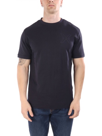 richmond x t-shirt semite regular fit logo μπλε