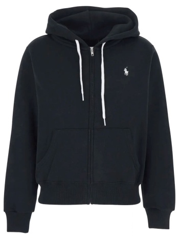 ralph lauren φουτερ ziphood classics logo μαυρο