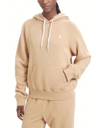 ralph lauren φουτερ hoodie classics logo καμηλο
