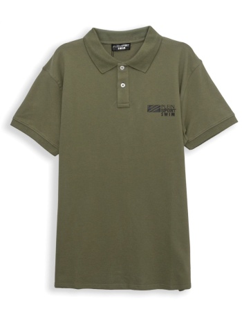 plein sport polo basic χακι