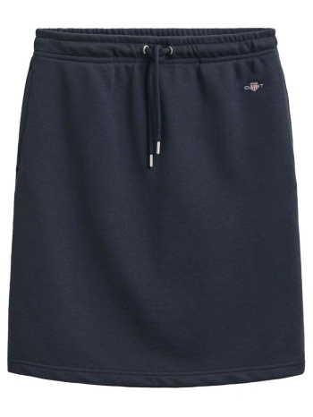 gant φουστα mini jersey λαστιχο σκουρο μπλε